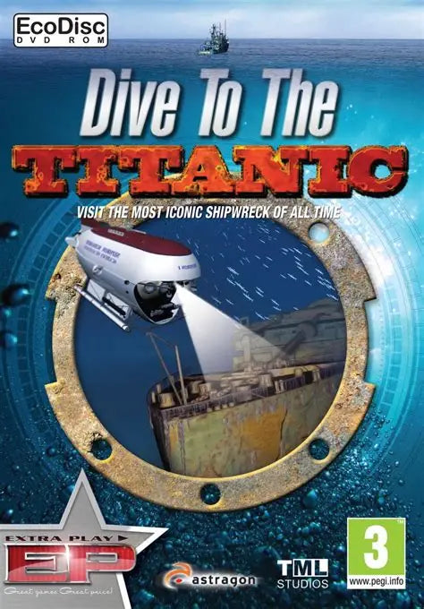Dive to the Titanic PC completo versión UK - Estado excelente