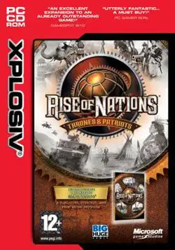 Rise of Nations Xplosiv PC juego + caja versión UK - Estado excelente