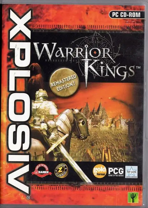 Warrior Kings Xplosiv PC juego + caja versión UK - Estado cuidado
