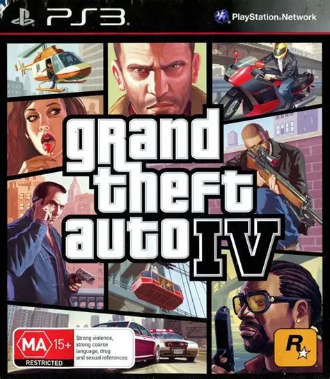 Grand Theft Auto 4  [PlayStation 3] Solo caja - Estado cuidado