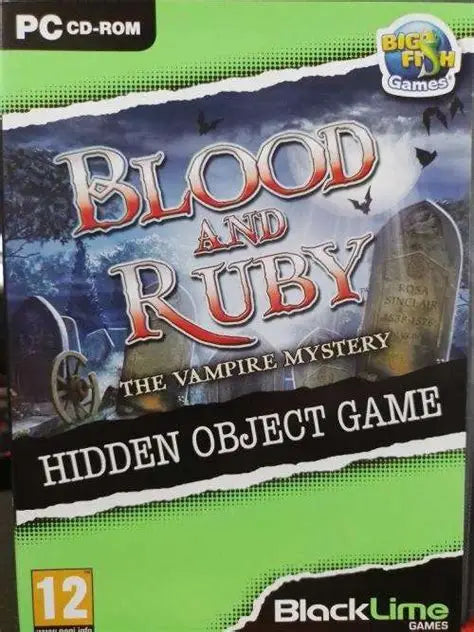 Blood and Ruby: The Vampire Mystery Black Lime Games PC juego + caja versión UK - Estado cuidado