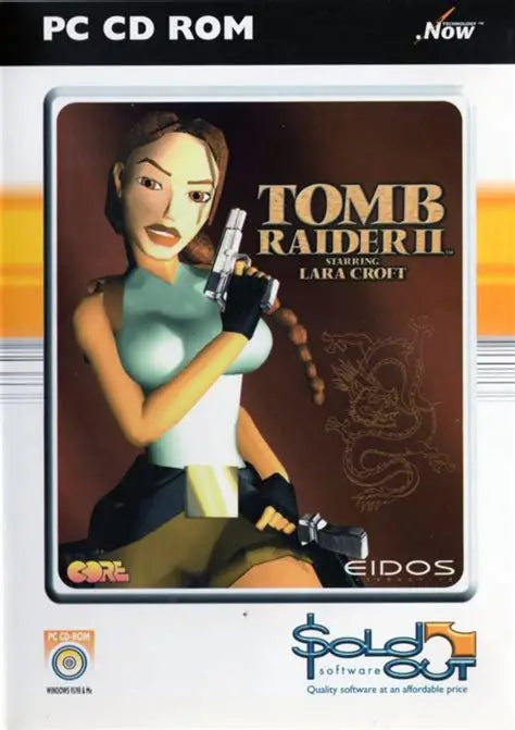 Tomb Raider II Sold Out PC juego + caja versión UK - Estado excelente
