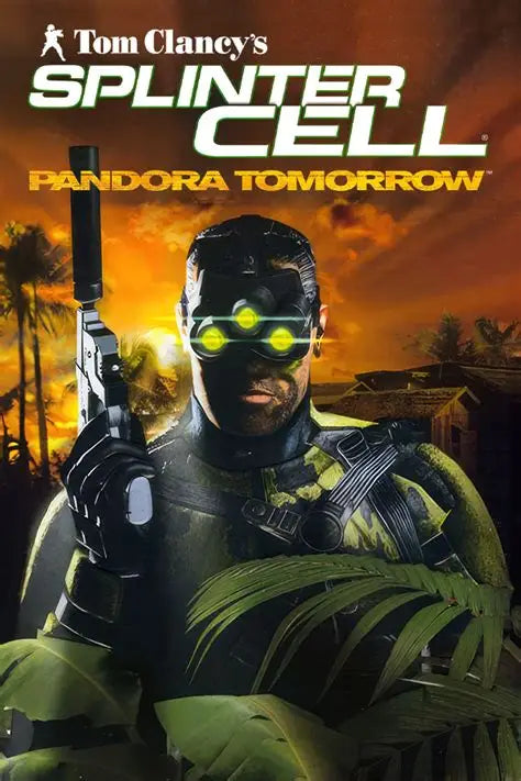 Tom Clancy's Splinter Cell: Pandora Tomorrow PC juego + caja versión UK - Estado excelente