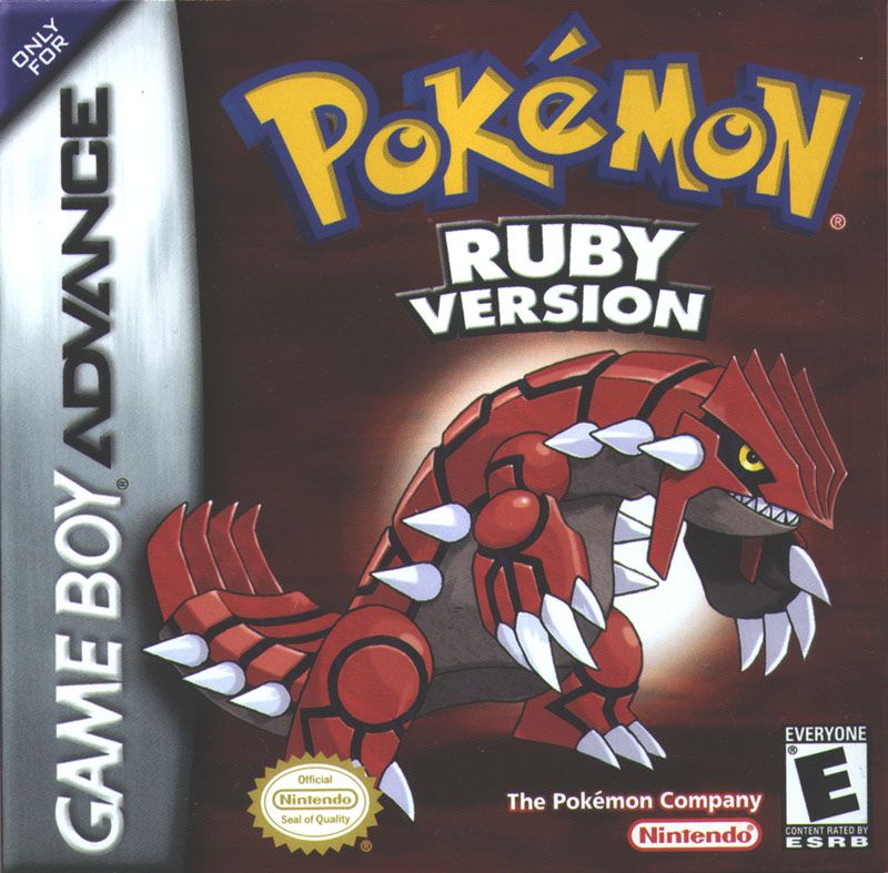 Pokemon Rubí [GBA] Completo - Estado Cuidado
