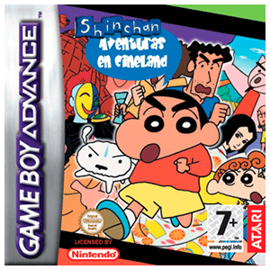 Shin Chan: Aventuras en Cineland para Game Boy Advance (GBA) Completo, Buen Estado