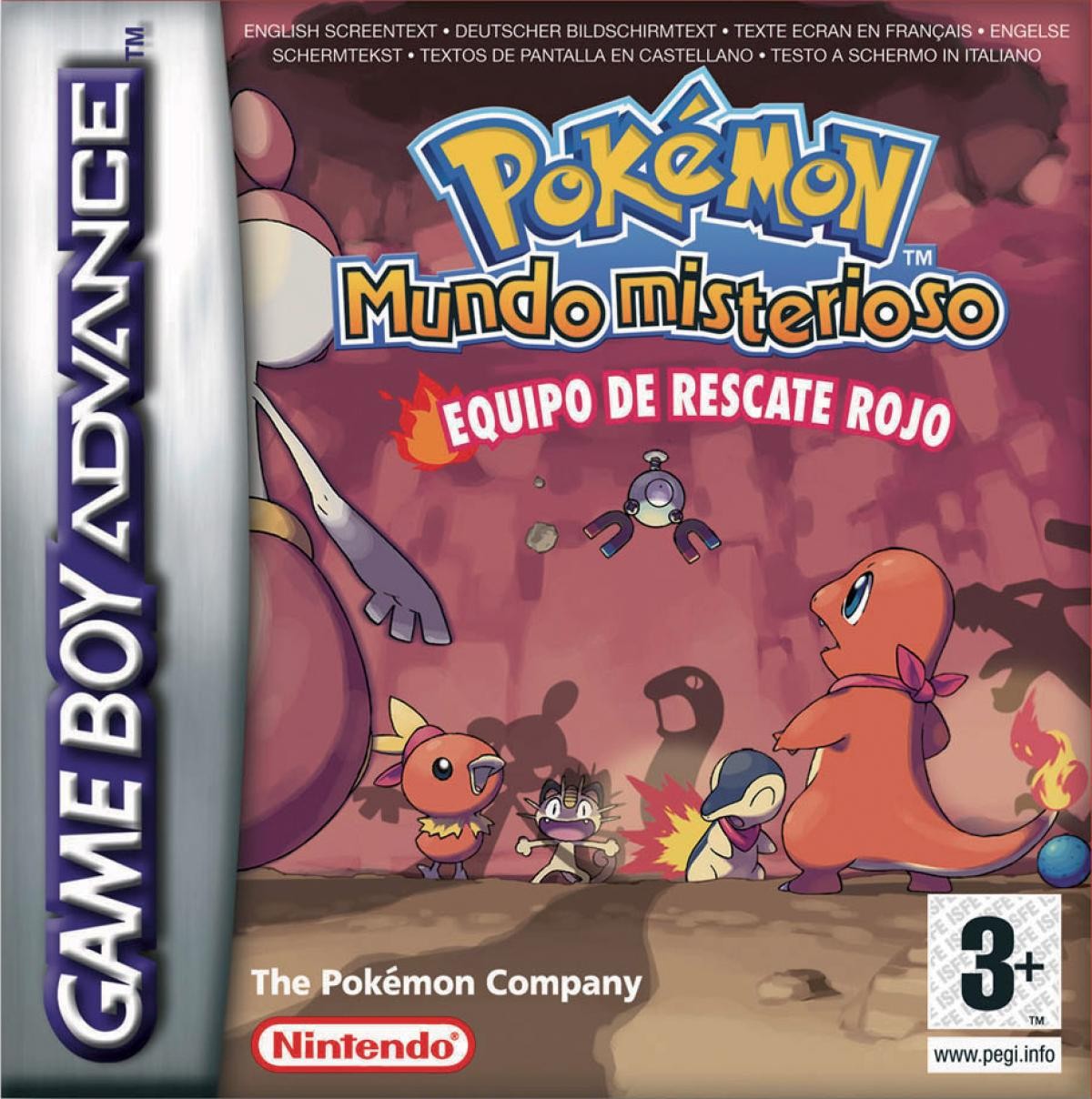 Pokemon Mundo Misterioso - [GBA] Completo - Estado Cuidado
