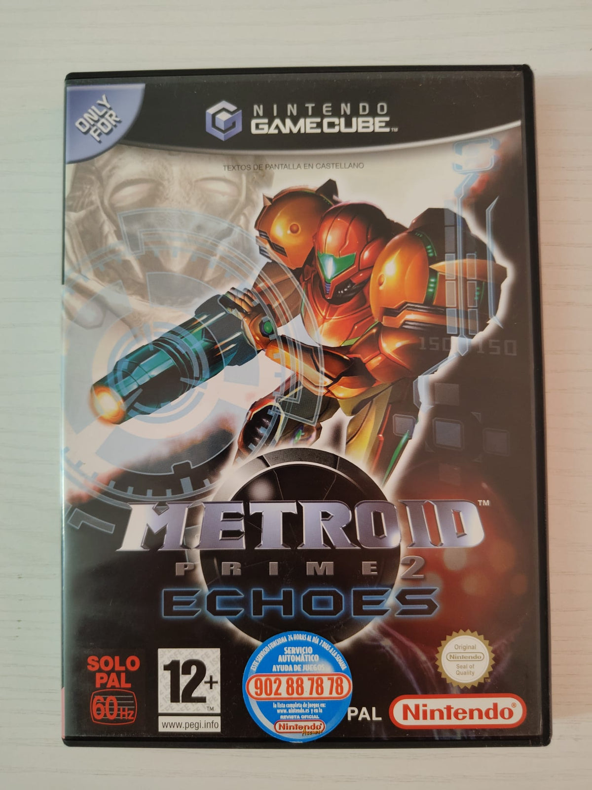 Metroid Prime 2: Echoes GameCube completo PAL ESP - Estado excelente