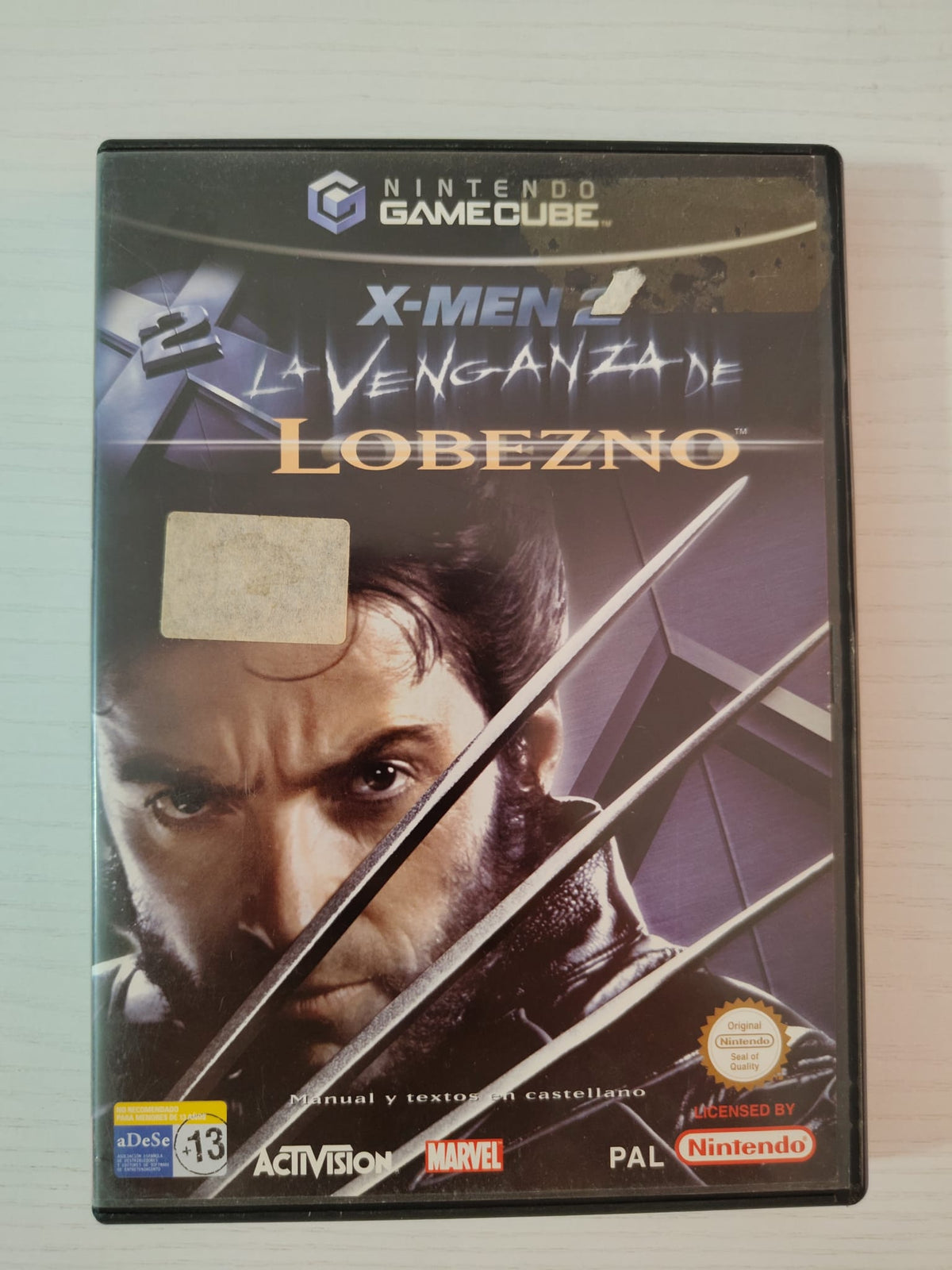X-Men 2: La Venganza de Lobezno GameCube completo PAL ESP - Estado cuidado