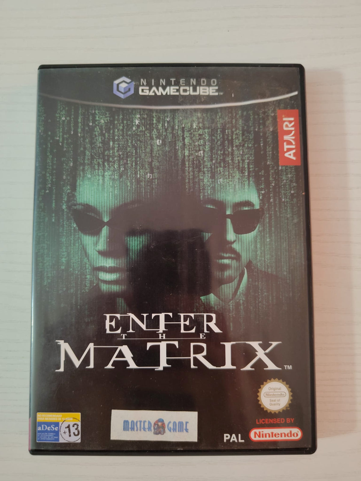 Enter the Matrix GameCube completo PAL ESP - Estado excelente