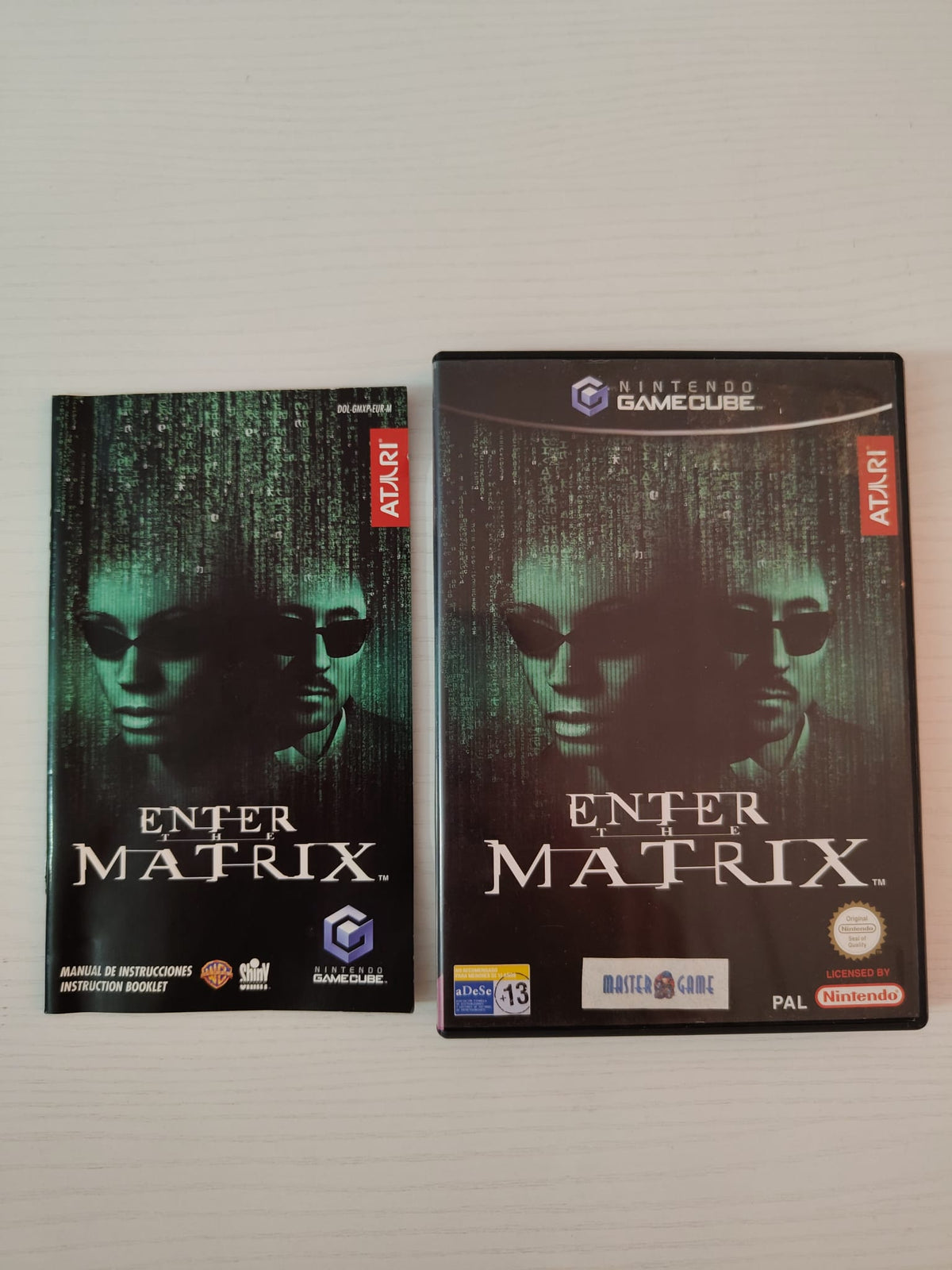 Enter the Matrix GameCube completo PAL ESP - Estado excelente