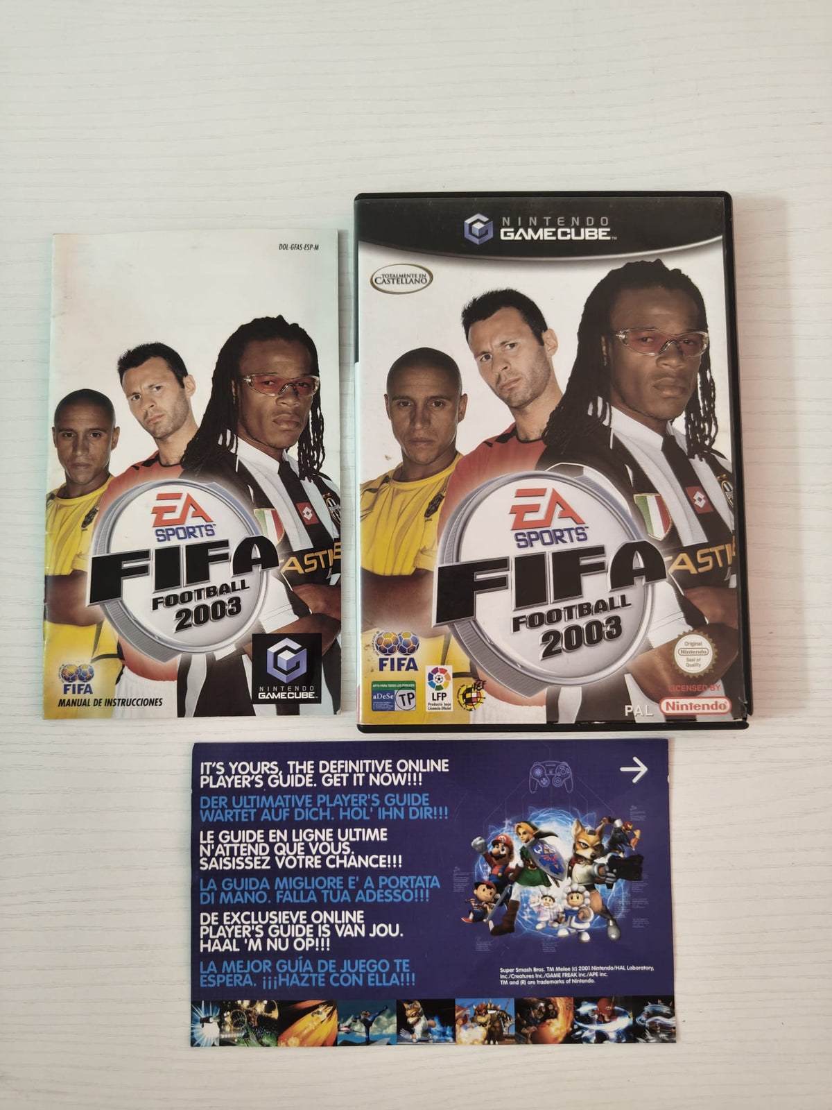 FIFA Football 2003 GameCube completo PAL ESP - Estado excelente