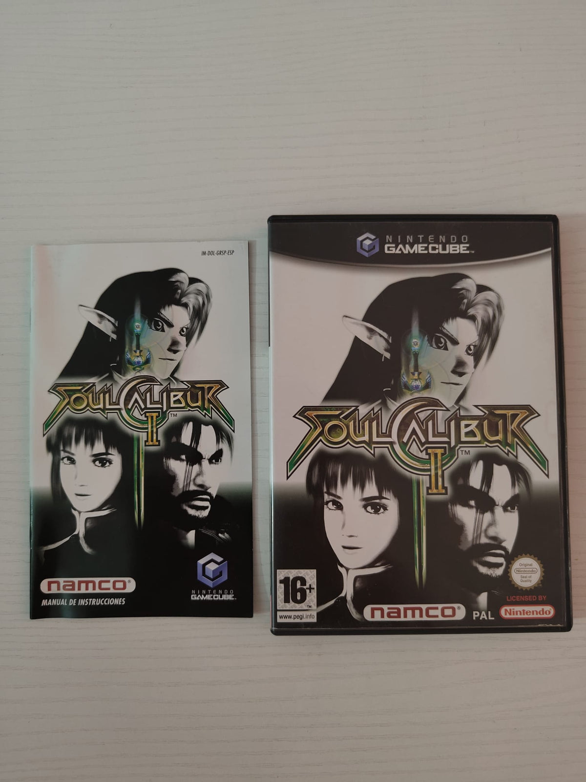 SoulCalibur II GameCube completo PAL ESP - Estado excelente