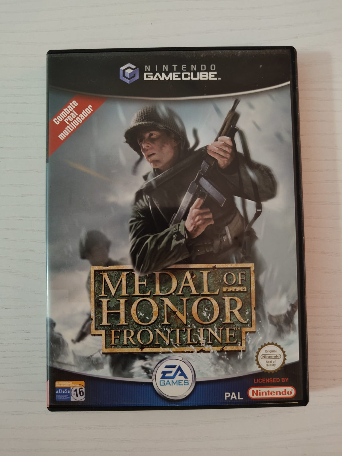 Medal of Honor: Frontline GameCube juego + caja PAL ESP - Estado excelente