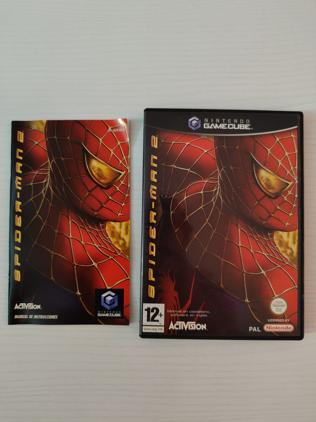 Spider-Man 2 GameCube completo PAL ESP - Estado excelente