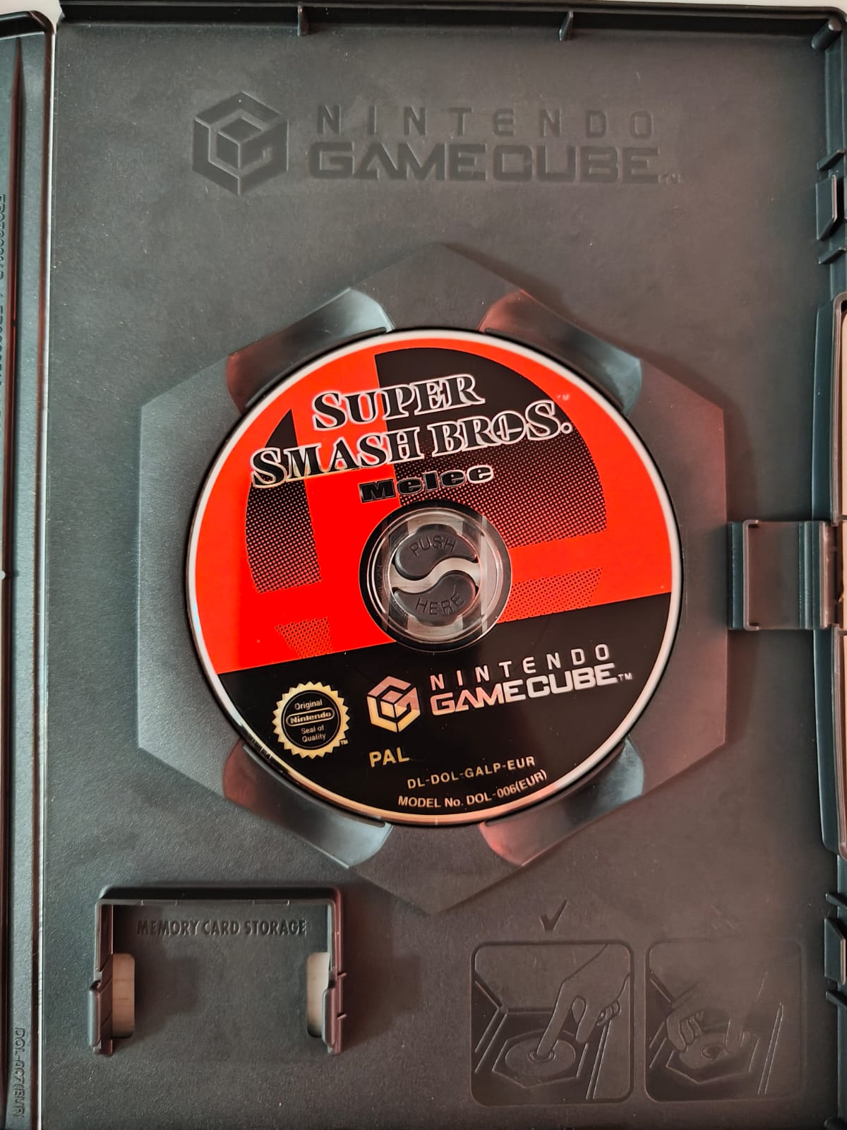 Super Smash Bros. Melee GameCube solo disco PAL ESP