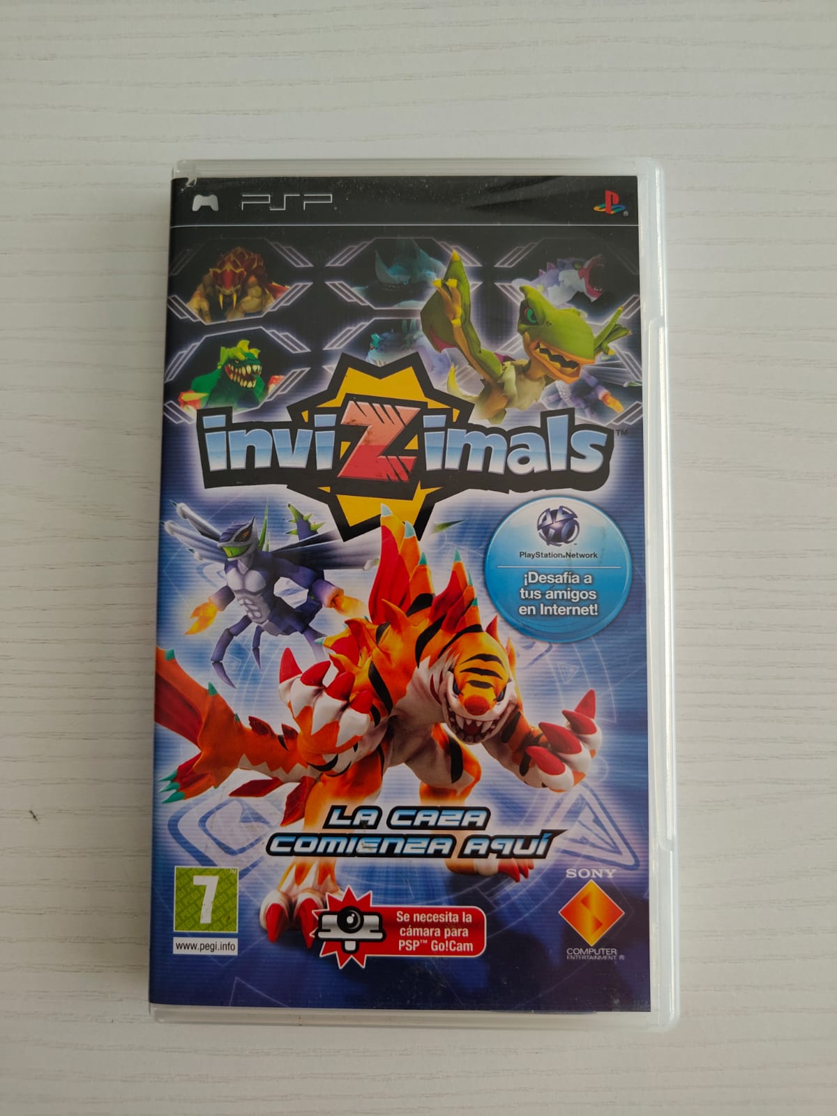 Invizimals PlayStation Portable completo PAL ESP - Estado excelente