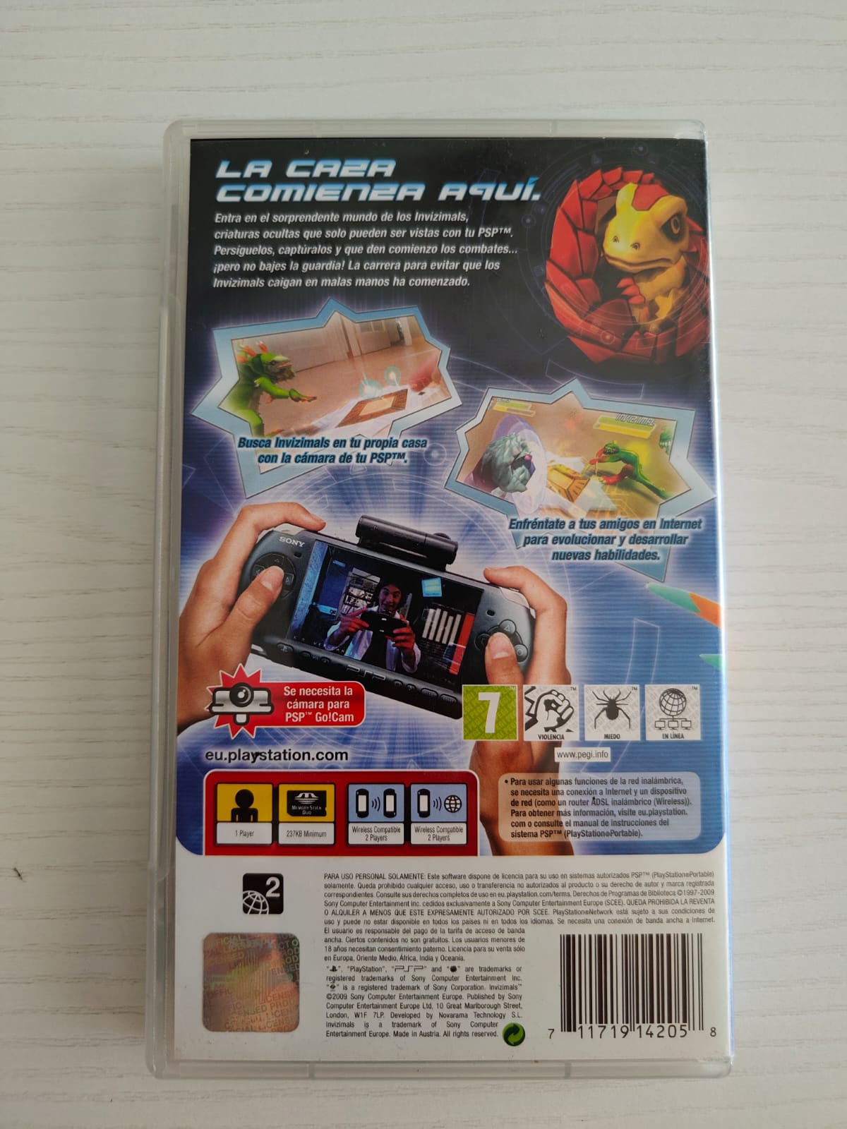 Invizimals PlayStation Portable completo PAL ESP - Estado excelente