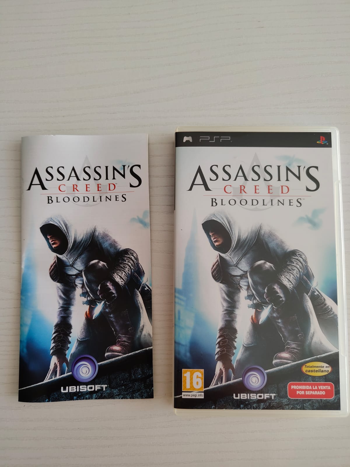 Assassin's Creed: Bloodlines PlayStation Portable completo PAL UK - Estado excelente