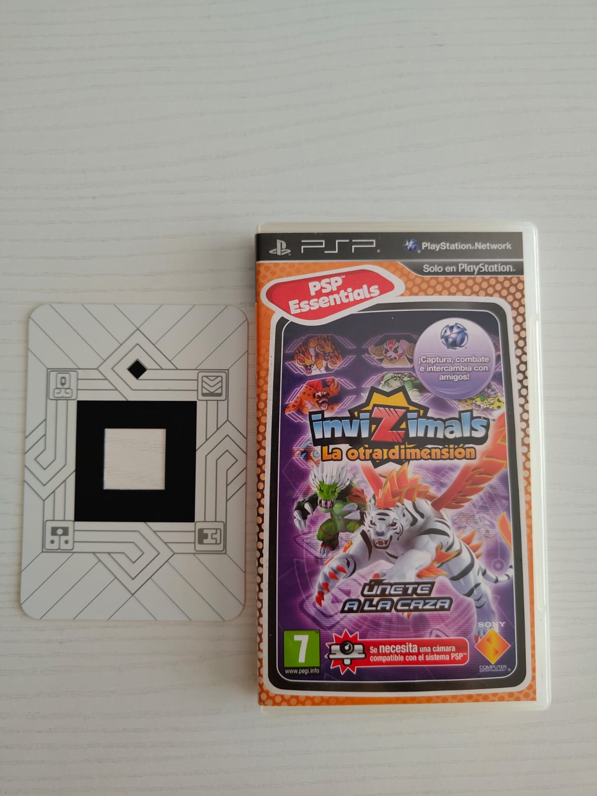Invizimals: La Otra Dimensión PSP Essentials PlayStation Portable juego + caja PAL ESP - Estado cuidado