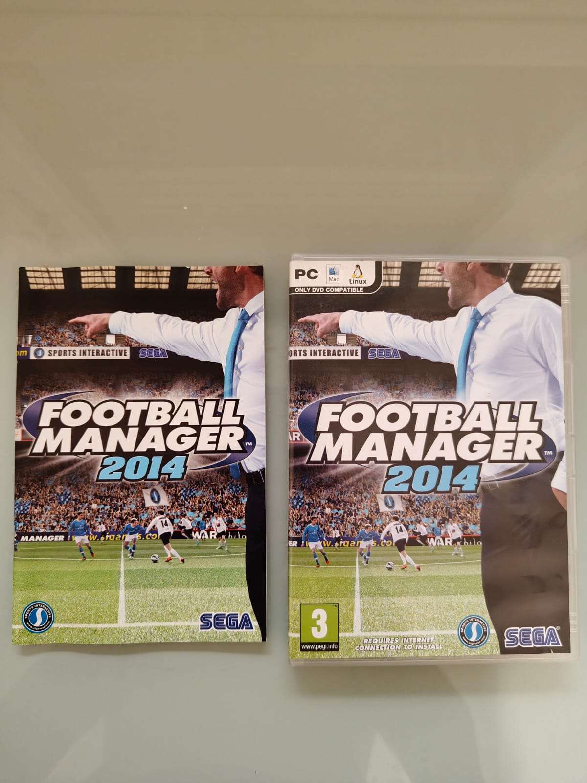 Football Manager 2014 PC completo versión UK - Estado excelente