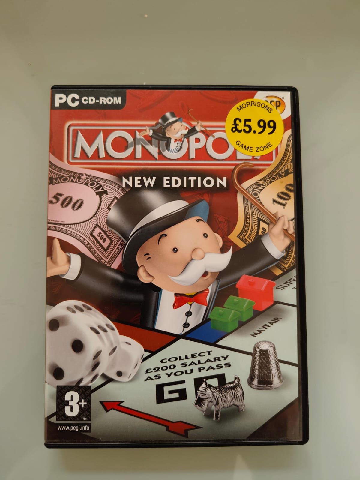 Monopoly New Edition PC juego + caja versión UK - Estado excelente