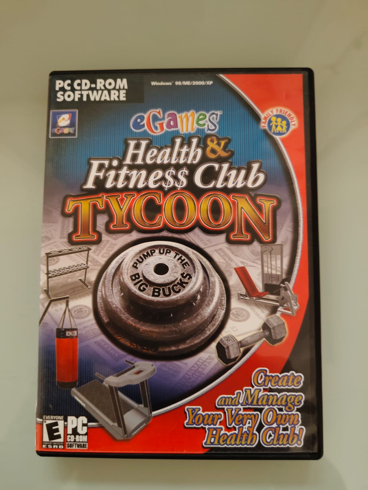 Health & Fitness Club Tycoon PC juego + caja versión UK - Estado excelente