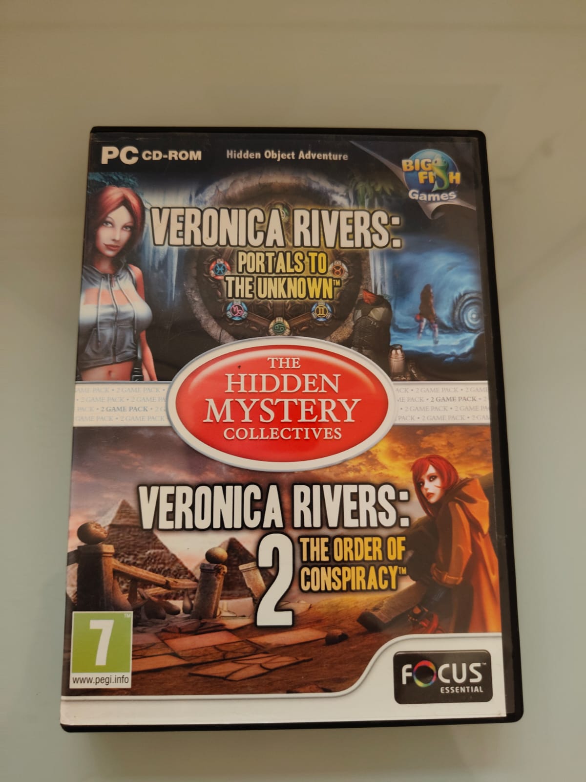The Hidden Mystery Collectives: Veronica Rivers 1 & 2 PC juego + caja versión UK - Estado excelente