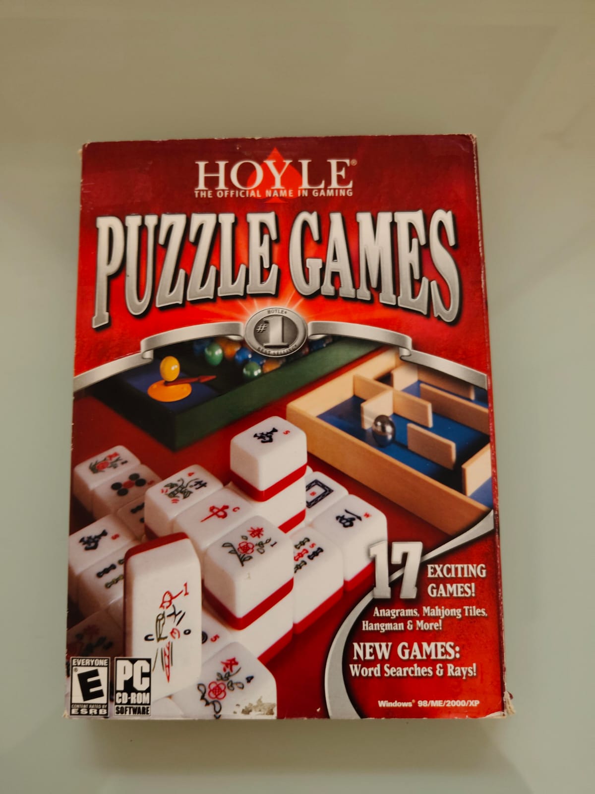 Hoyle Puzzle Games PC juego + caja versión UK - Estado cuidado