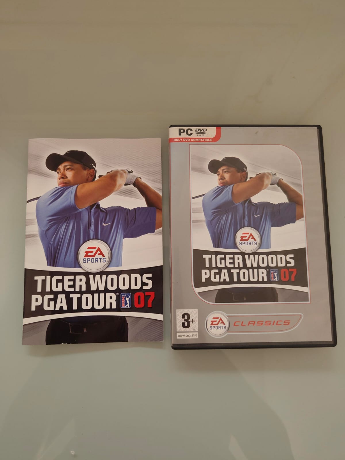 Tiger Woods PGA Tour 07 Classics PC completo versión UK - Estado cuidado