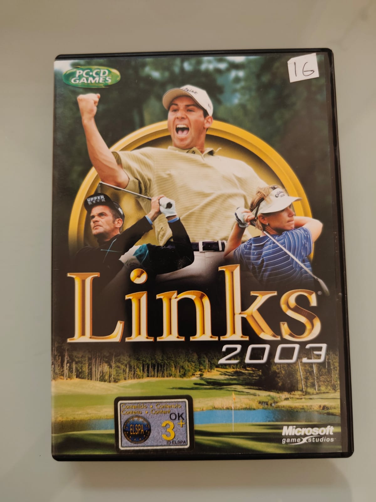 Links 2003 PC completo versión UK - Estado excelente
