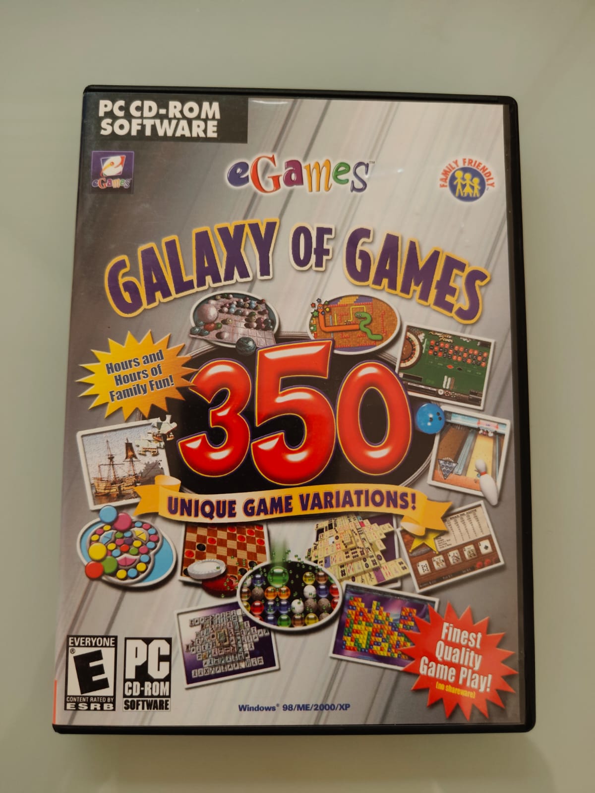 Galaxy of Games 350 PC juego + caja versión UK - Estado excelente