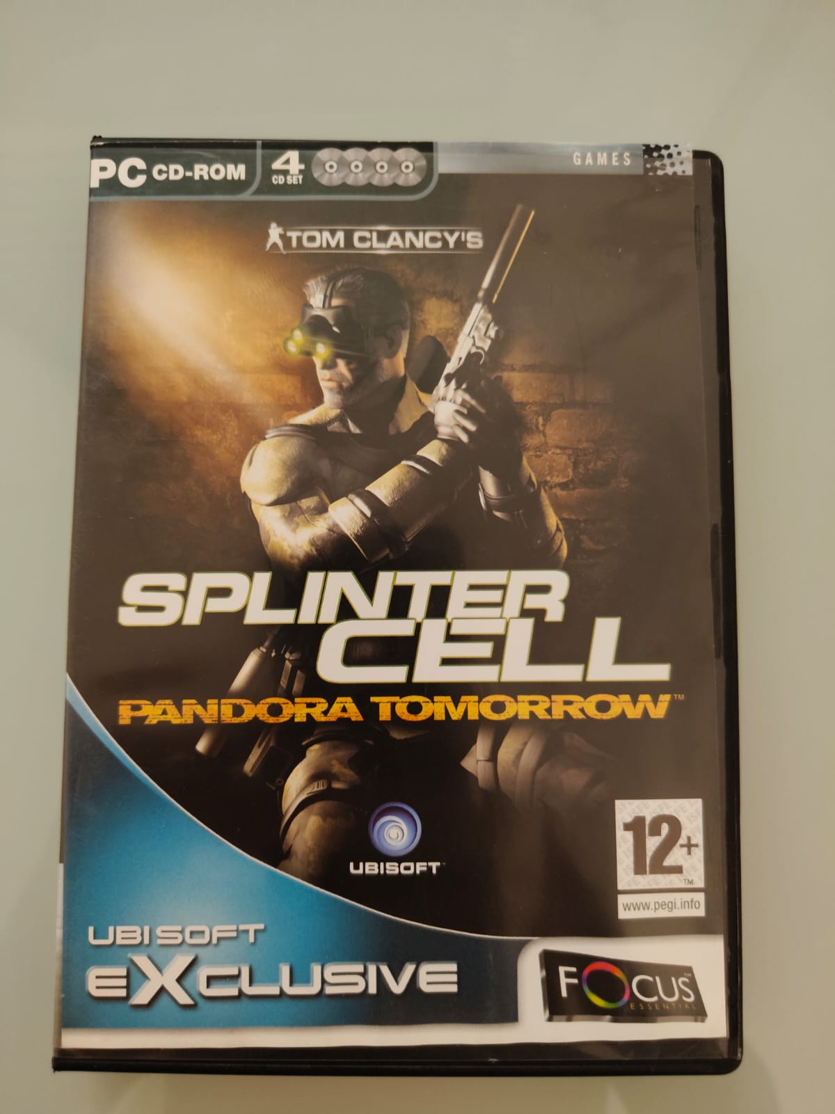 Tom Clancy's Splinter Cell: Pandora Tomorrow PC juego + caja versión UK - Estado excelente