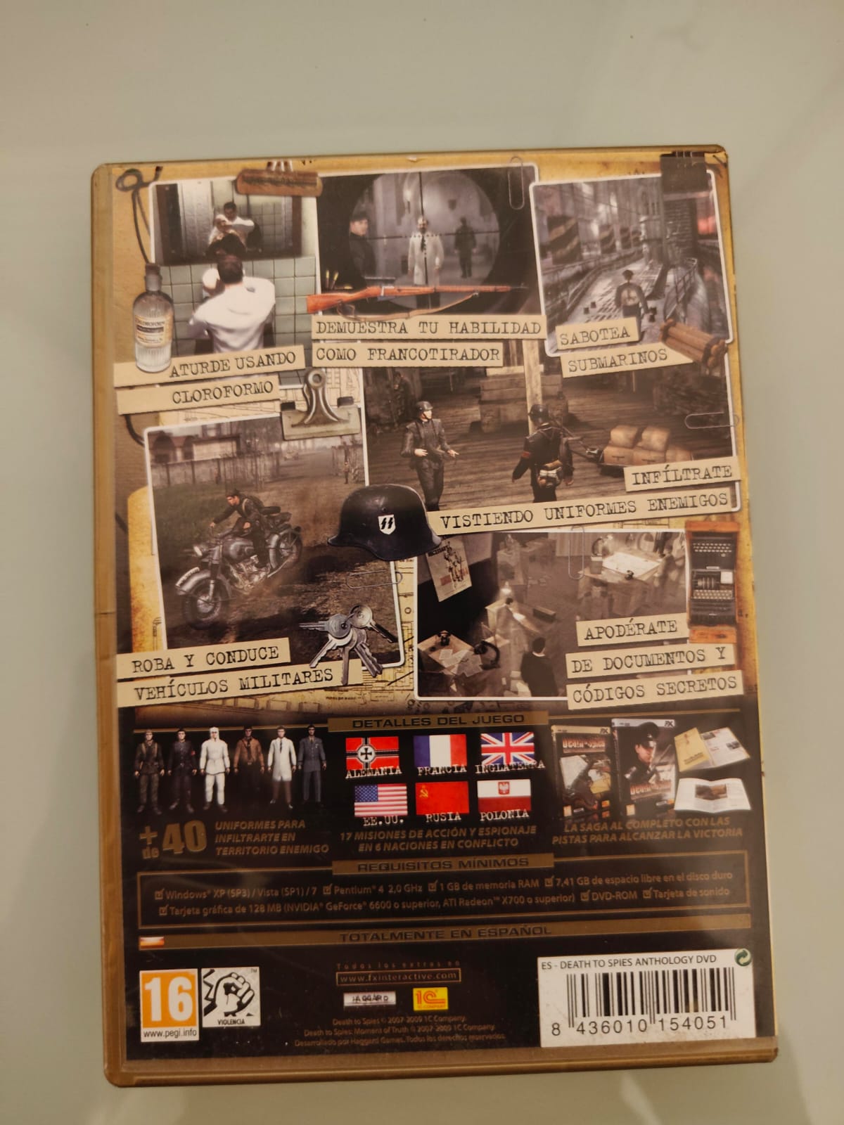 Death to Spies Anthology PC completo versión España - Estado excelente