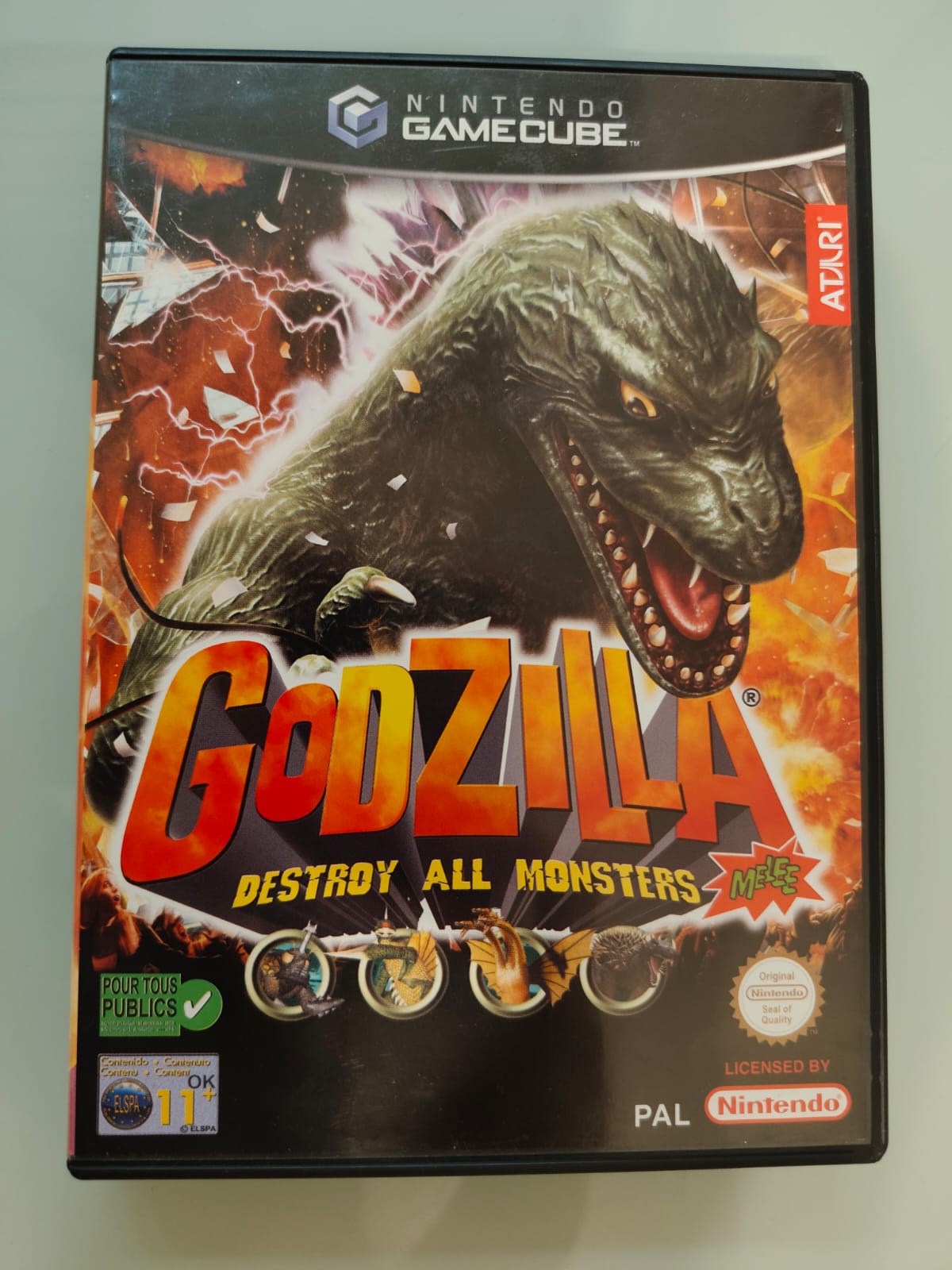 Godzilla: Destroy All Monsters Melee Nintendo GameCube PAL EUR