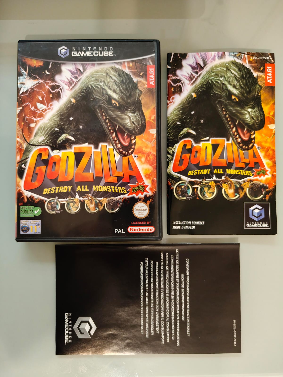 Godzilla: Destroy All Monsters Melee Nintendo GameCube PAL EUR