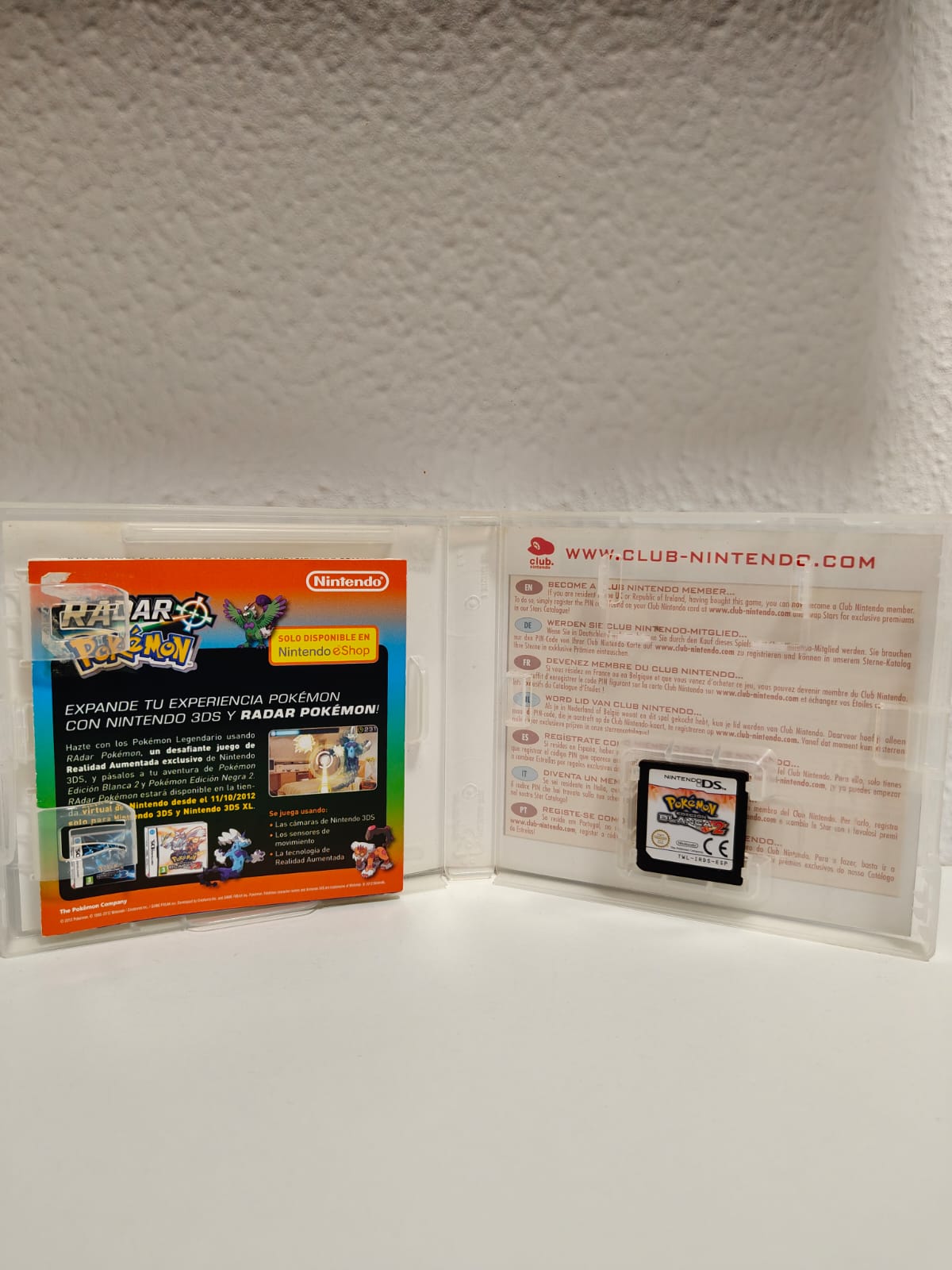 Pokémon Edición Blanca 2 - Nintendo DS PAL ESP - ESTADO EXCELENTE