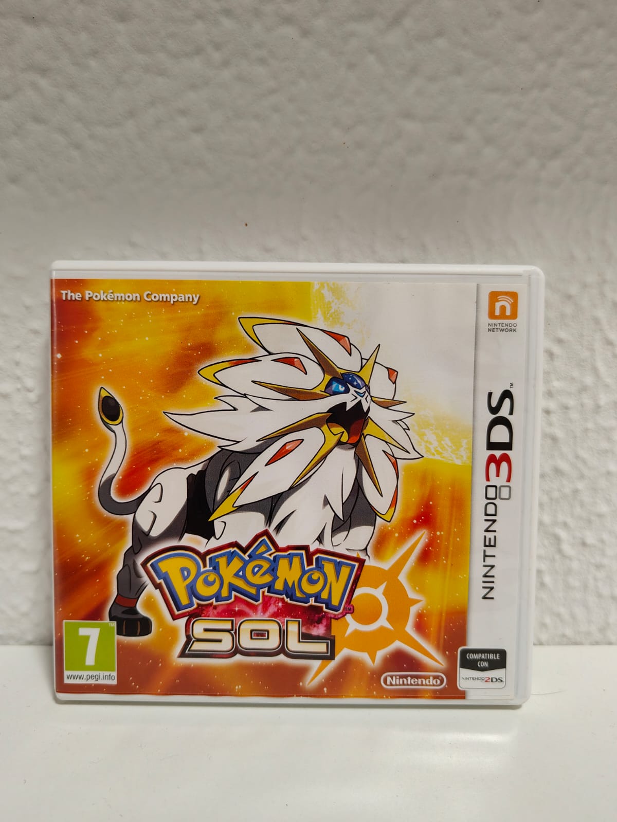 Pokémon Sol - Nintendo 3DS PAL ESP - ESTADO COLECCIONISTA