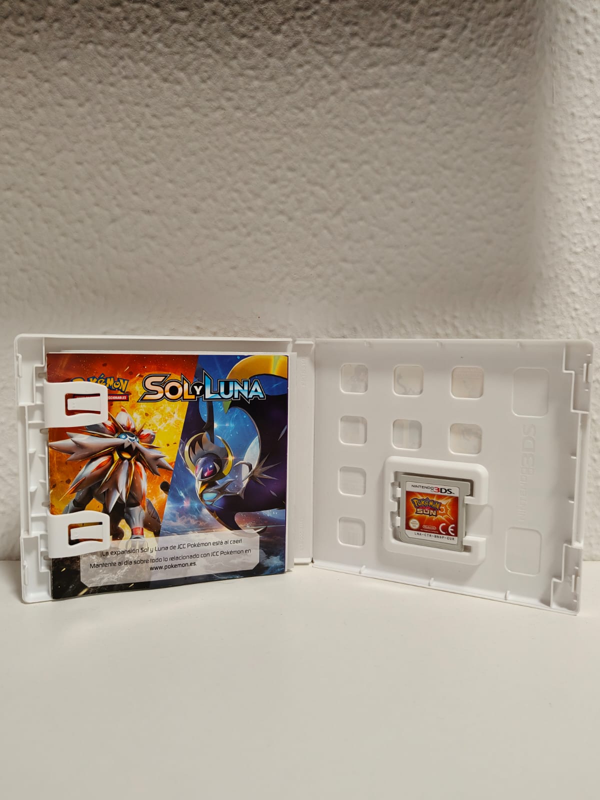 Pokémon Sol - Nintendo 3DS PAL ESP - ESTADO COLECCIONISTA