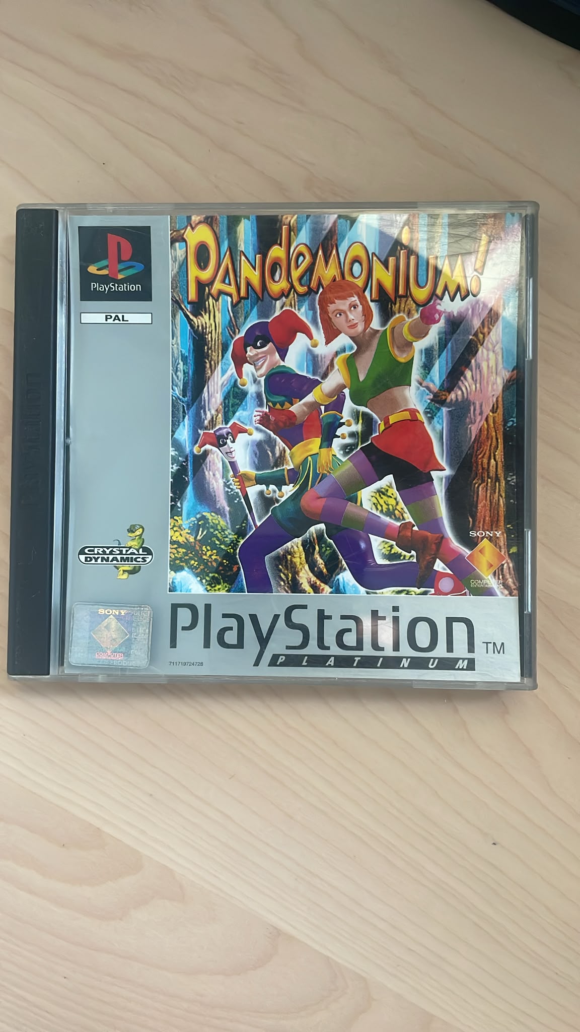 Pandemonium Platinum PlayStation 1 completo PAL EUR - Estado excelente