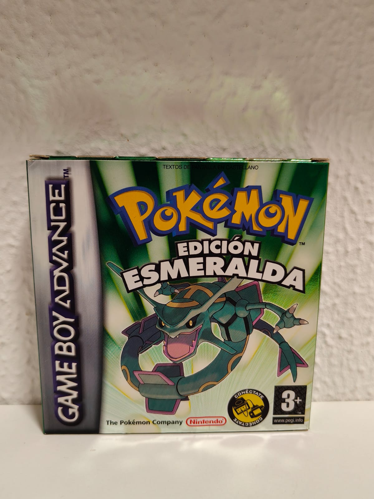 Pokémon Esmeralda GBA PAL ESP Completo - ESTADO COLECCIONISTA