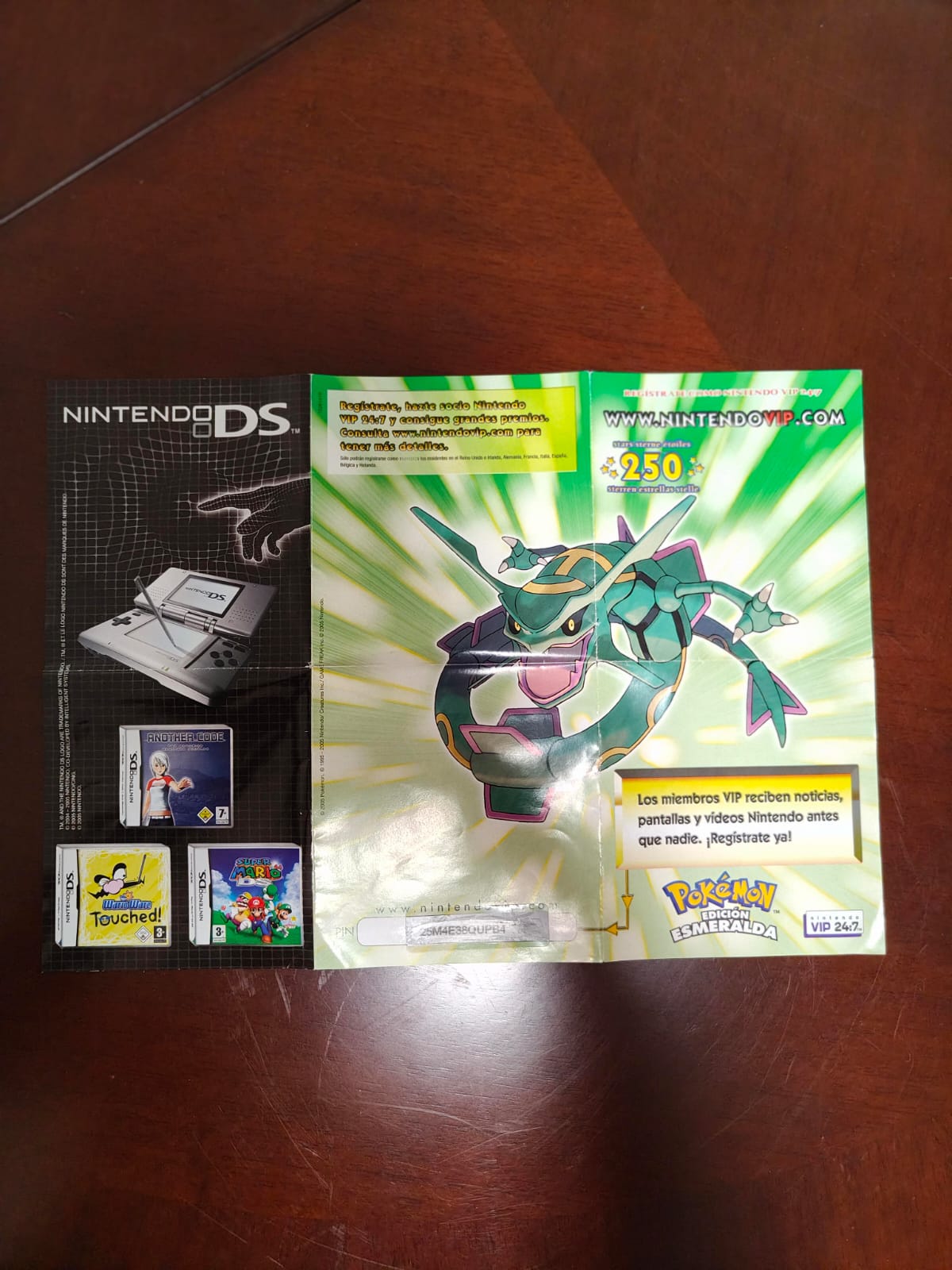 Pokémon Esmeralda GBA PAL ESP Completo - ESTADO COLECCIONISTA