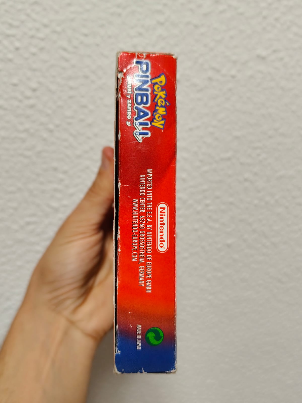 Pokémon Pinball Rubí y Zafiro GBA PAL ESP Completo - ESTADO EXCELENTE