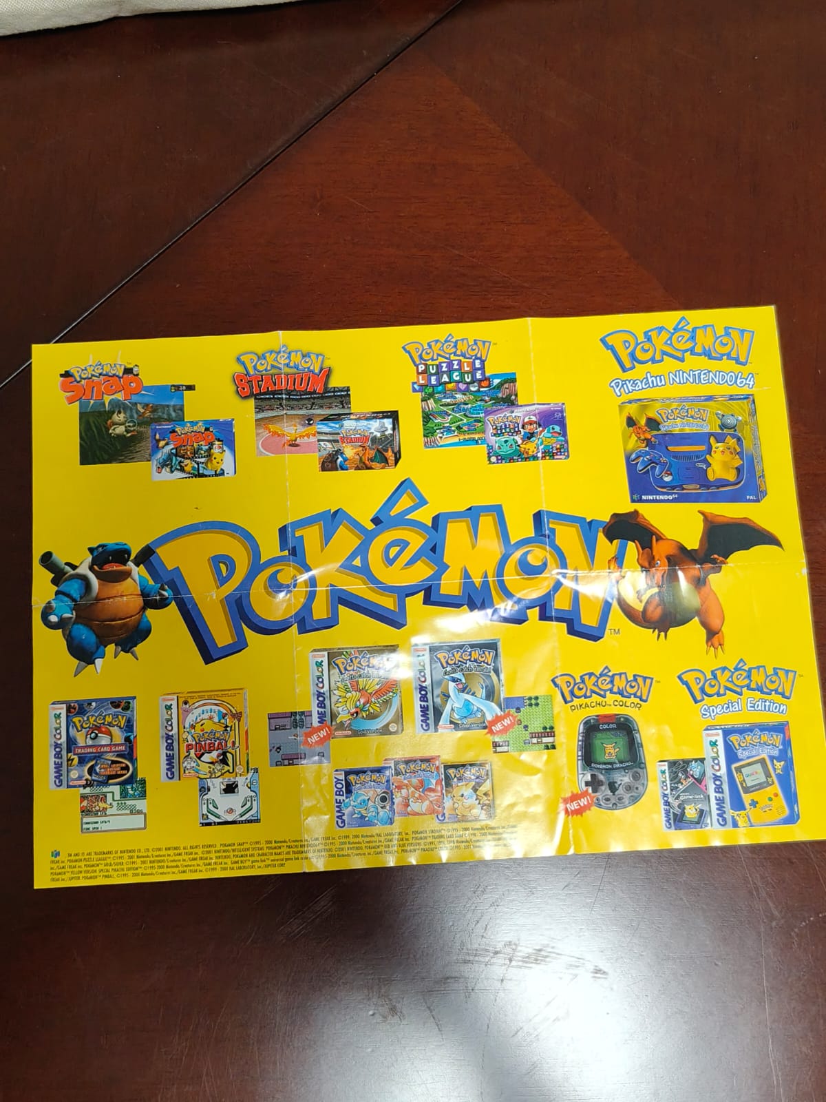 Pokémon Oro GBC PAL ESP Completo - PRESENTA DESGASTE