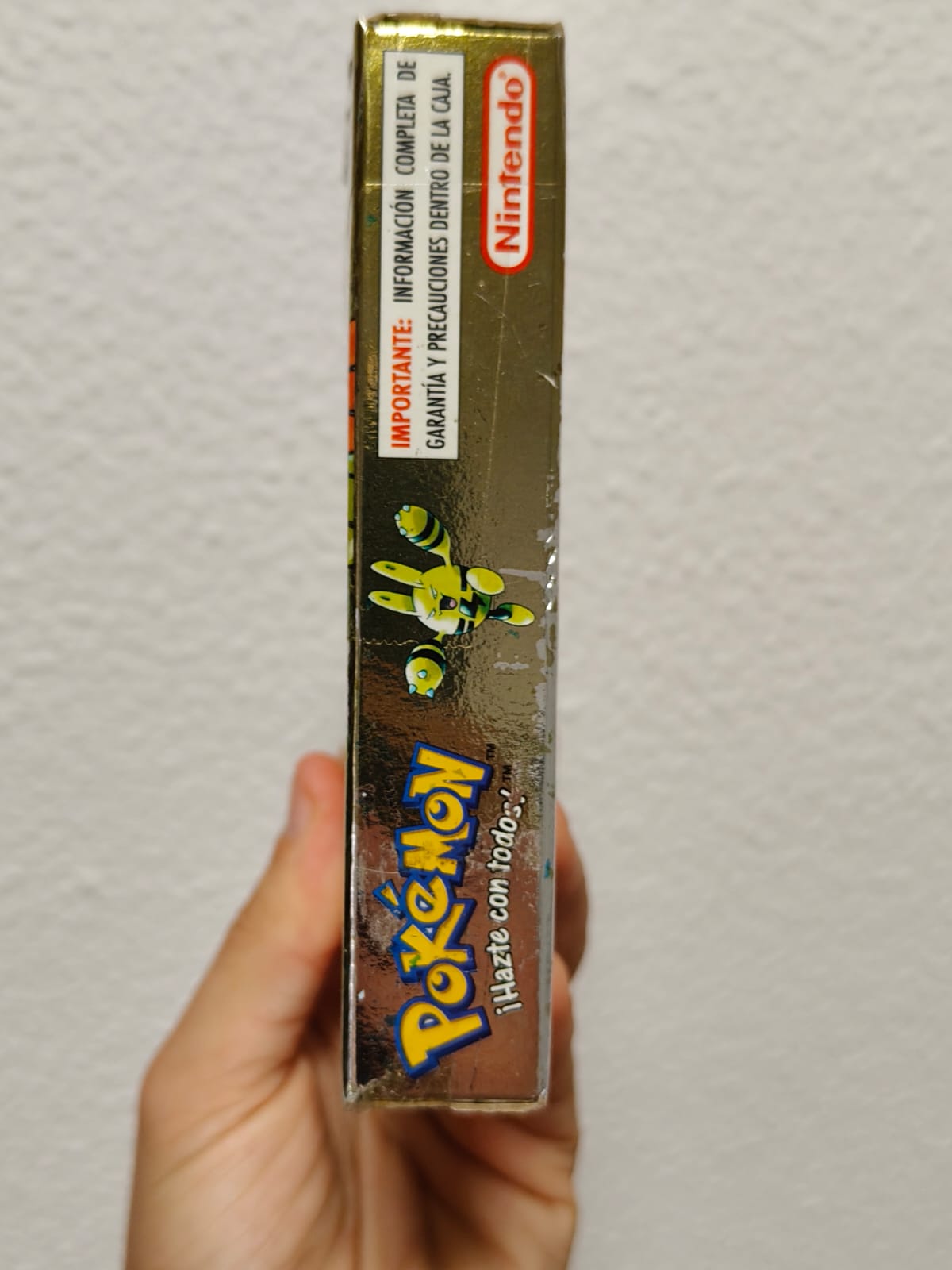 Pokémon Oro GBC PAL ESP Completo - PRESENTA DESGASTE