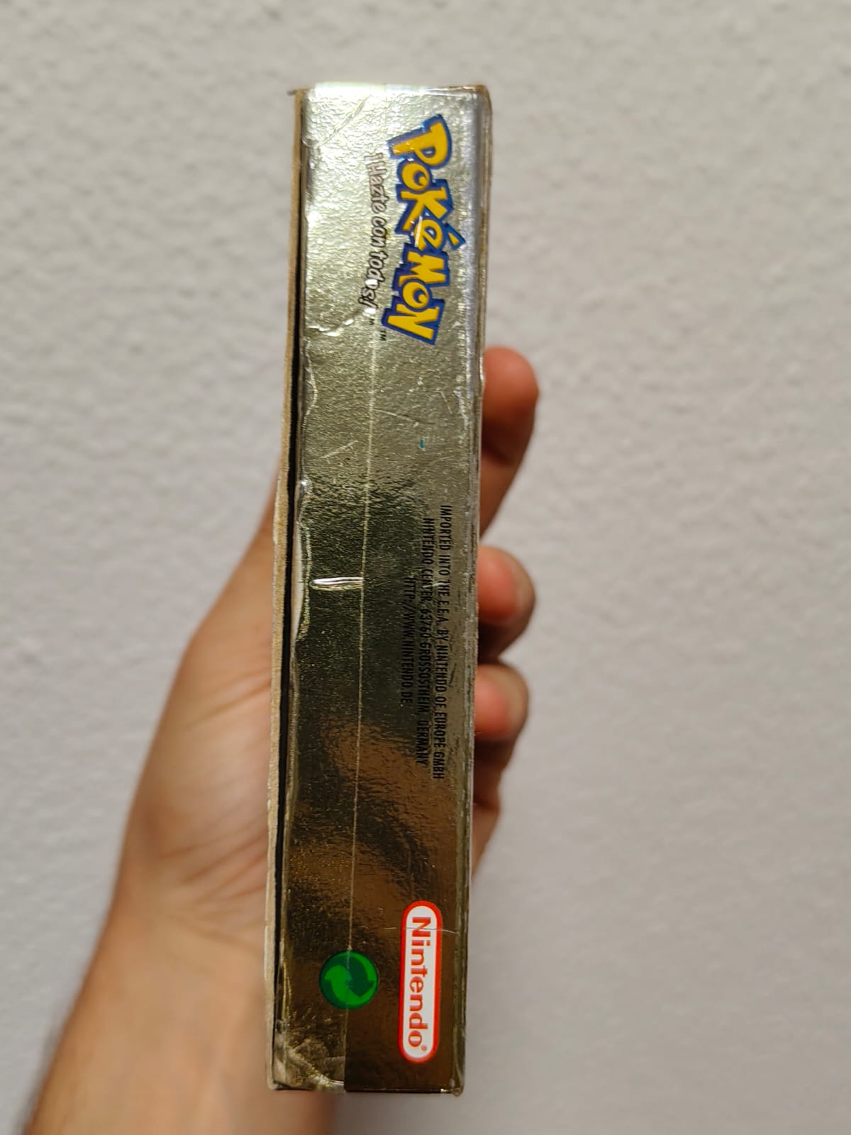 Pokémon Oro GBC PAL ESP Completo - PRESENTA DESGASTE