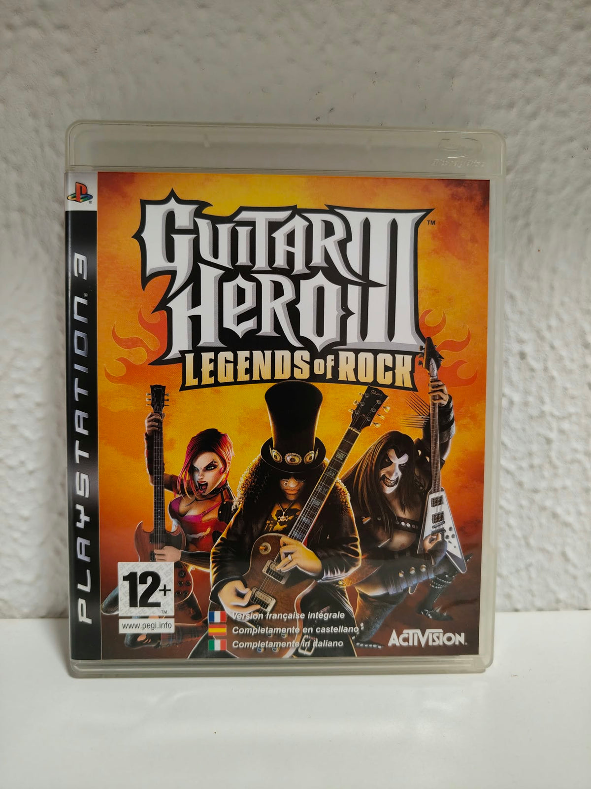 Guitar Hero III: Legends of Rock PlayStation 3 completo PAL EUR - Estado coleccionista