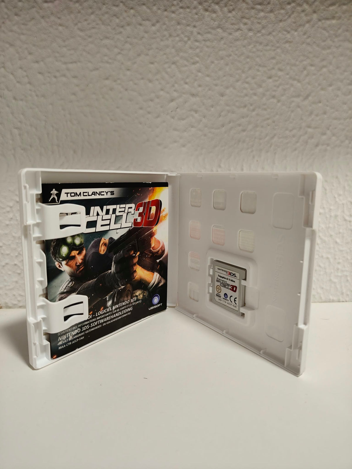 Splinter Cell 3D Nintendo 3DS completo PAL FR/GER - Estado cuidado