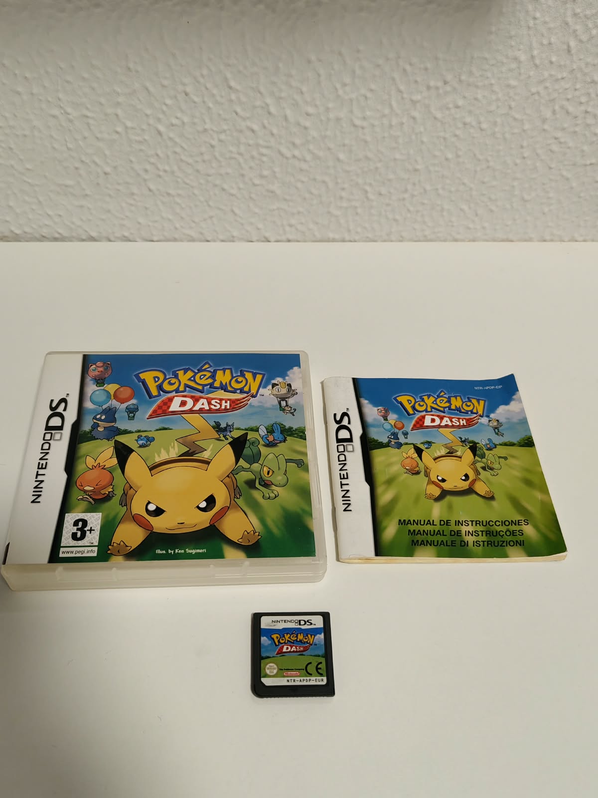 Pokémon Dash Nintendo DS PAL ESP ESTADO EXCELENTE