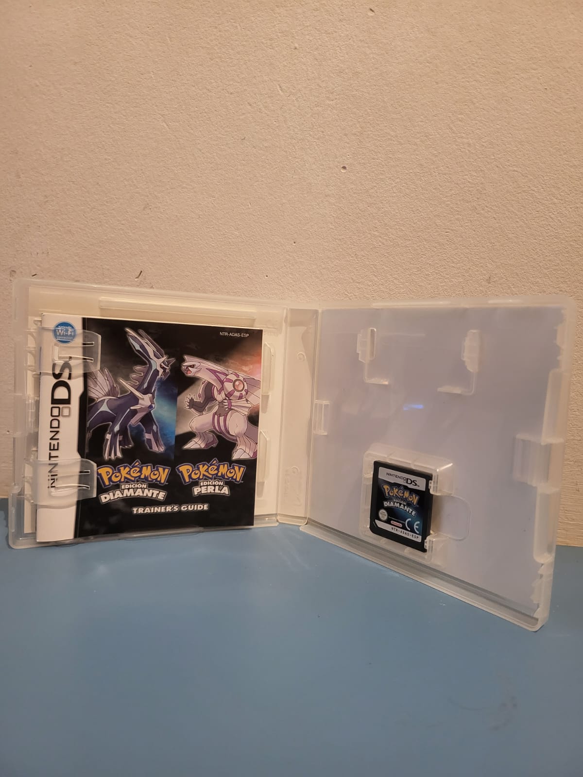 Pokémon Diamante Nintendo DS completo PAL ESP - Estado coleccionista