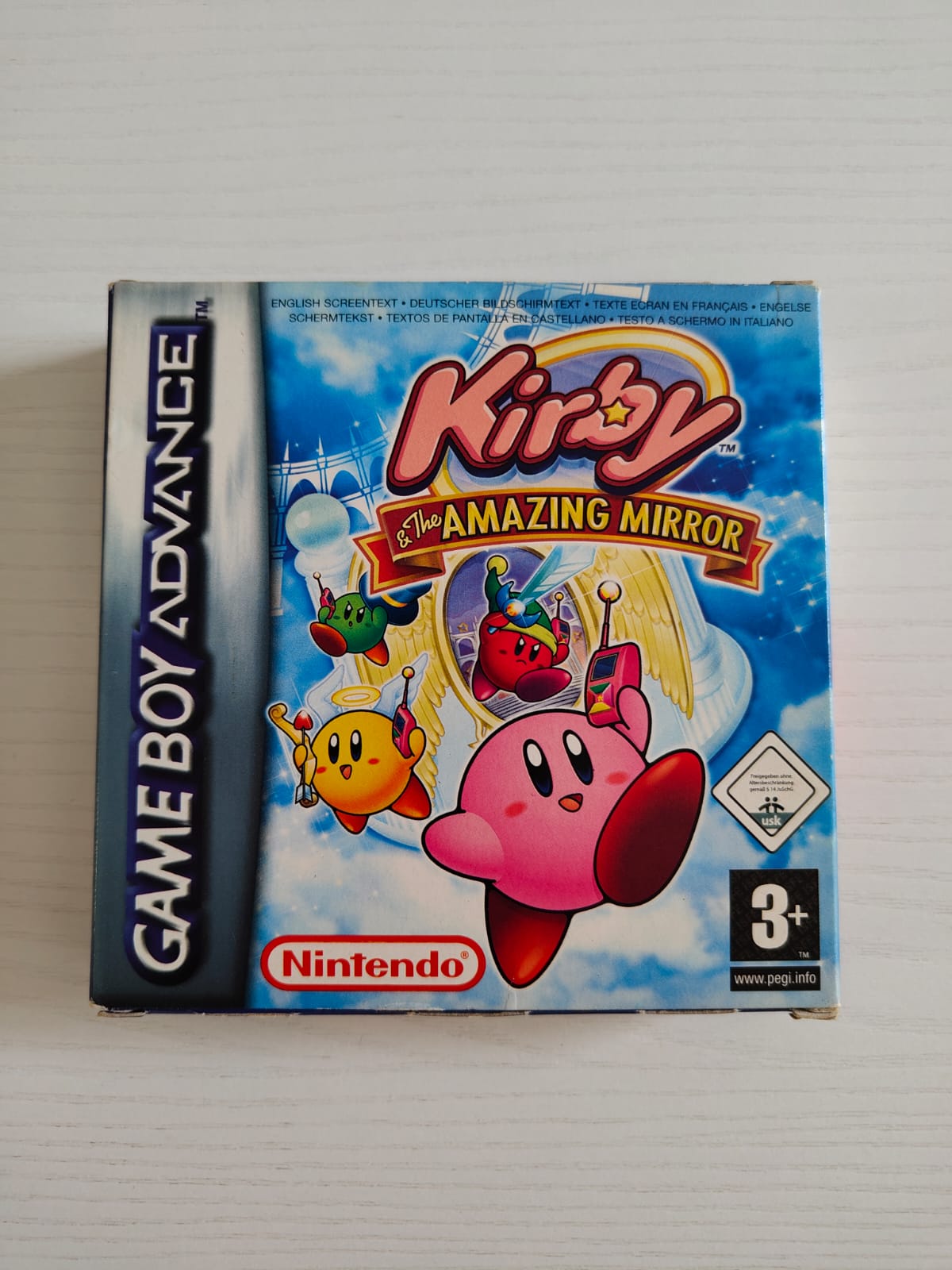 Kirby & The Amazing Mirror Game Boy Advance completo PAL ESP - Estado coleccionista